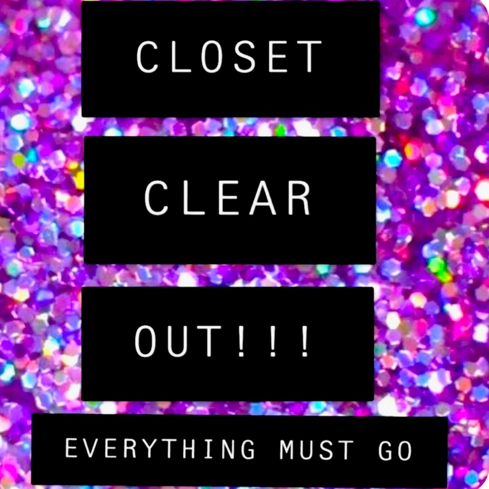 Everything must go sale! Accepting ALL reasonable offers 🎉 New items daily!